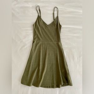 Olive Green Sundress